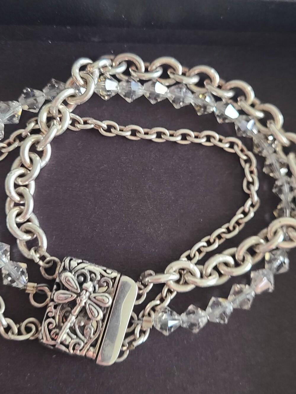 Sterling 3 Strand Bracelet